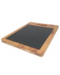 Bamboo Cutting Board with Slate Insert