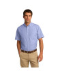Port Authority Short Sleeve Crosshatch Easy Care Shirt