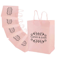 Monogrammed Frosted Eurotote Bags