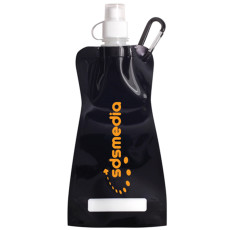 Custom H2O on the Go Collapsible 16 oz. Water Bottle