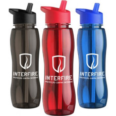 Monogrammed Slim Grip 25 oz. Tritan Bottle (Flip Straw Lid)