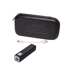 Tuscany Tech Case and Power Bank Gift Set