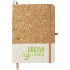 5" x 7" Cork And Jute Bound Notebook