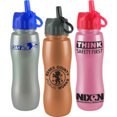 Printable 25 oz. Metalike Bottle with Flip Straw Lid
