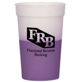 Custom 16 oz Color Changing Stadium Cup