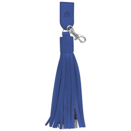 2-in-1 Charging Cables on Tassel Key Ring