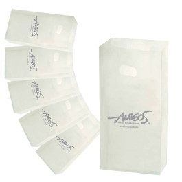 Customizable Frosted Die Cut Totes