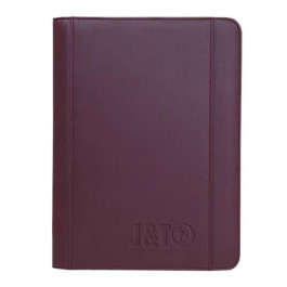 Promotional Ultrahyde Zippered Padfolio