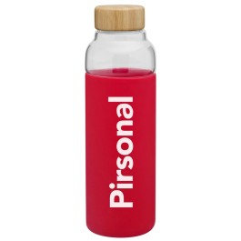 H2go Bali 18 oz. Single Wall Borosilicate Glass Bottle