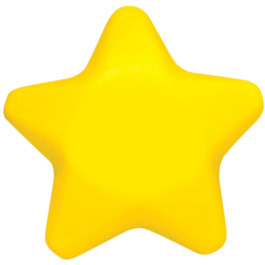 Imprinted Star Stress Reliever