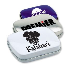 Logo Square Tin of Mints