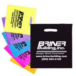 15 x 18 Plastic Die Cut Bag