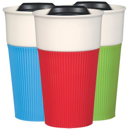 13 Oz. Ceramic Mug with Silicone Sleeve