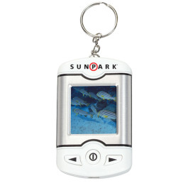 1.5" Promotional Digital Picture Key Chain