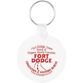 Printed Baseball Key Chain