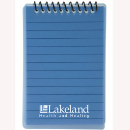Printed Pocket Spiral Notepad