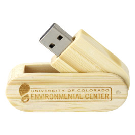 8GB Wooden Swivel USB Drive