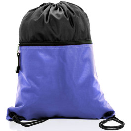 Two Tone Economy Drawstring Bag