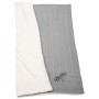Field and Co. Cable Knit Sherpa Blanket