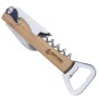 Bamboo Corkscrew Bottle Opener
