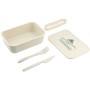 PLA Bento Box with Band and Utensils