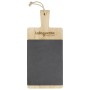 Bamboo and Slate Charcuterie Cutting Board