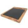 Bamboo Cutting Board with Slate Insert