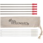 5-pack Stainless Straw Kit With Cotton Pouch
