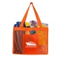 Sheer Striped Tote Bag