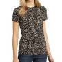 District Made - Ladies Perfect Weight Camo Crew Tee