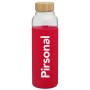 H2go Bali 18 oz. Single Wall Borosilicate Glass Bottle