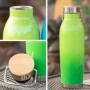 H2go Wave Stainless Steel Thermal Bottle 20.9 oz. 