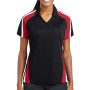 Sport-Tek Ladies Tricolor Micropique Sport-Wick Polo (Apparel)