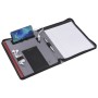 Zoom Wireless Charging Zippered Padfolio