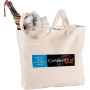 Promo Signature Cotton Zippered Shopper Tote