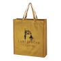 Promotional Metallic Non-Woven Shopper Tote Bag
