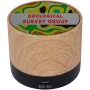 Allegro Wood Grain Wireless Speaker