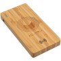 Plank 5000 mAh Bamboo Wireless Power Bank