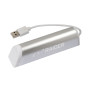 Aluminum 4 Port USB Hub with Phone Stand