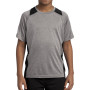 Sport-Tek Youth Heather Colorblock Contender Tee (Apparel)