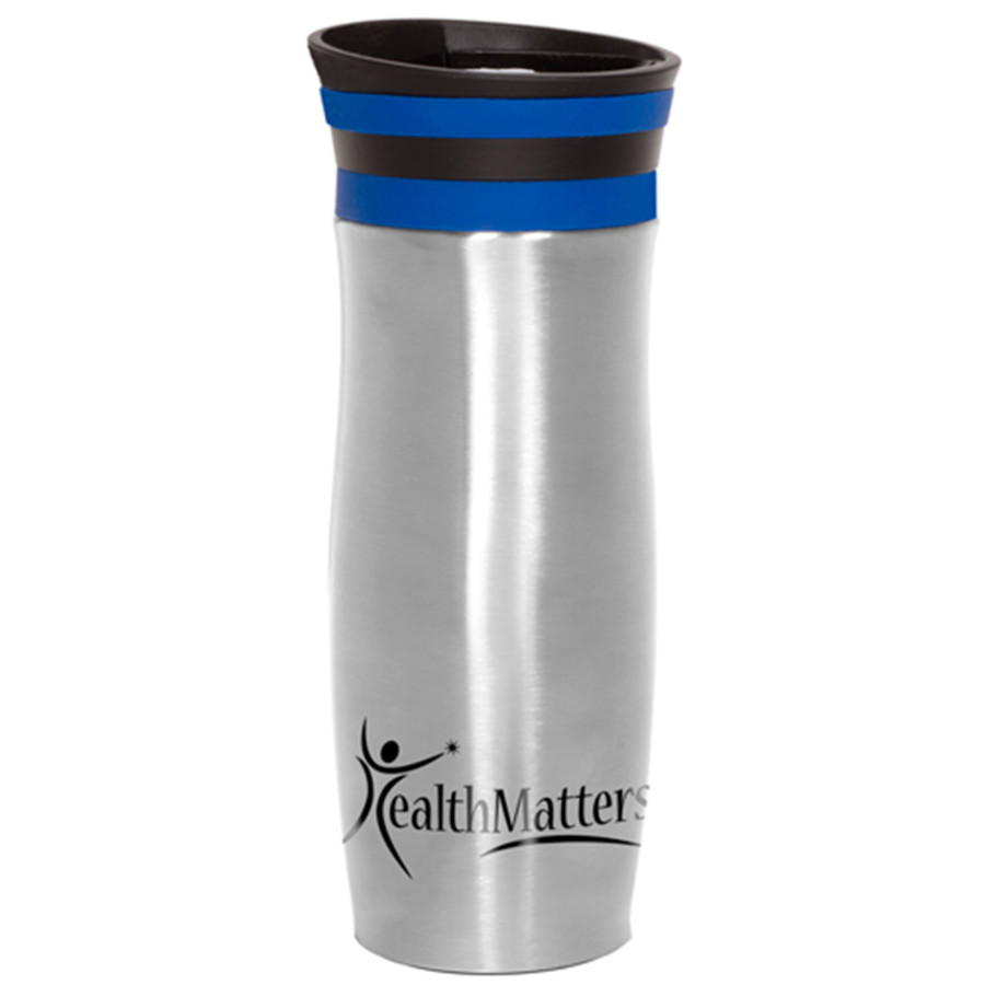 Custom Click 'N Sip Gleam 13 oz. Tumbler