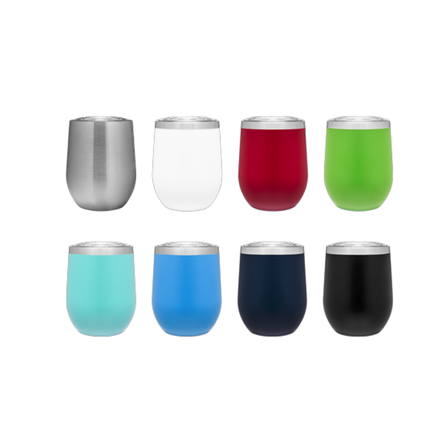 WHOLE HOUSEWARES 12 Oz Colored Tumblers & Water Glasses Set of 4,  Multicolored
