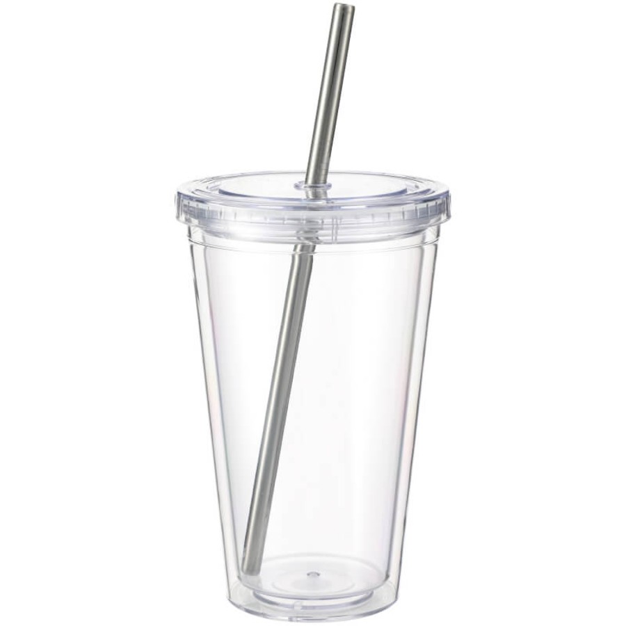 Reusable Stainless Straw Set With Eco Tube
