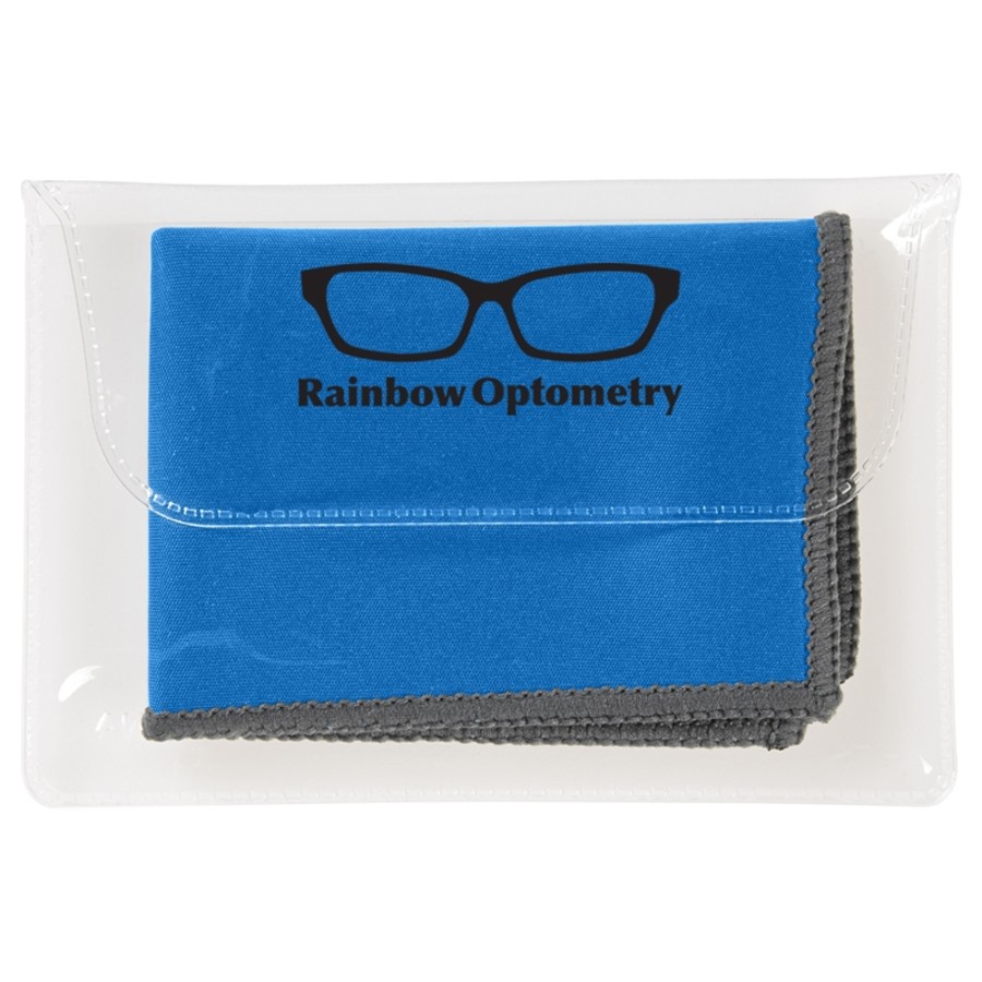 Dual Microfiber Cleaning Cloth in Case