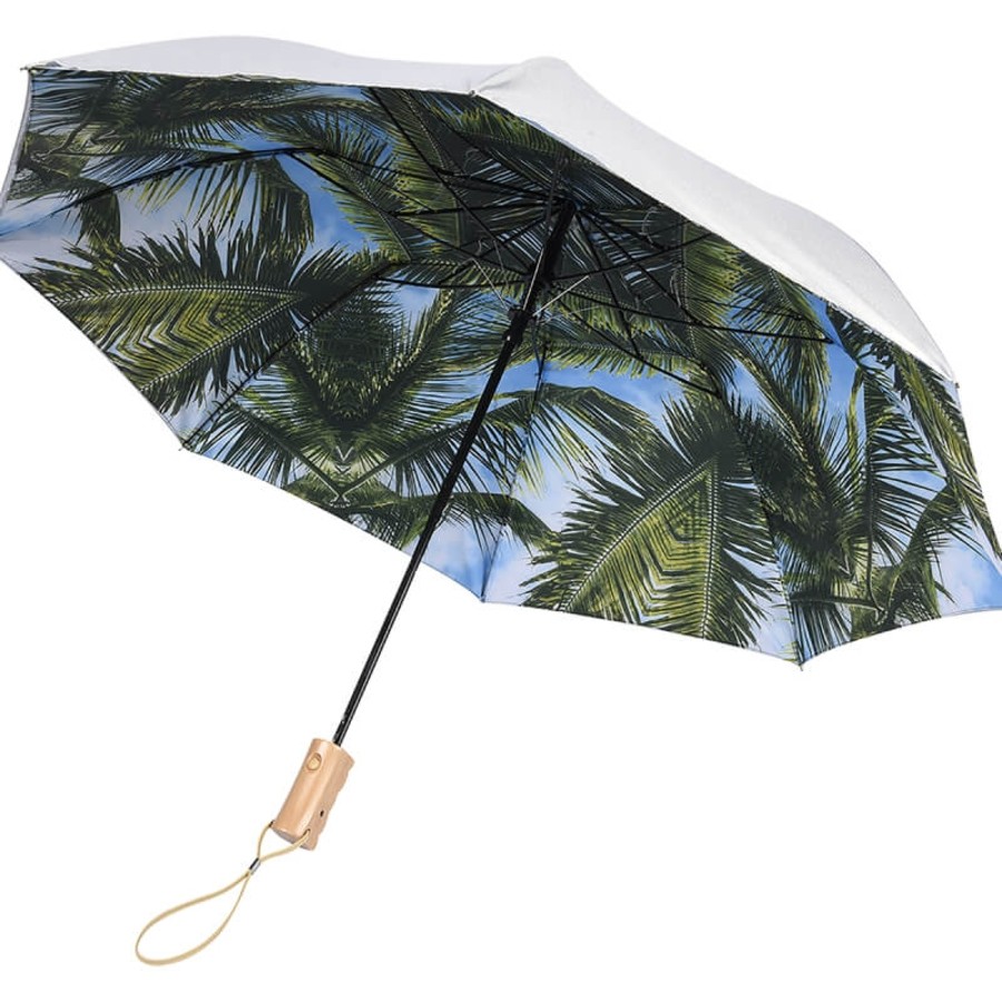 46" Arc Palm Bay Folding Umbrella