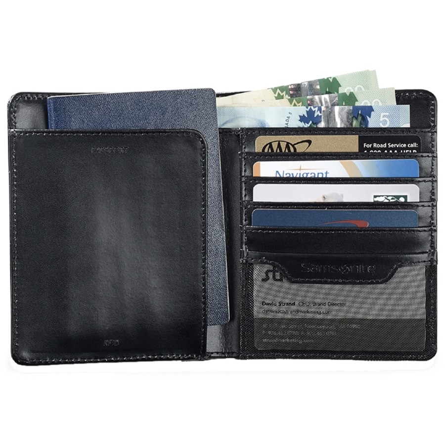 Samsonite Leather Passport Wallet