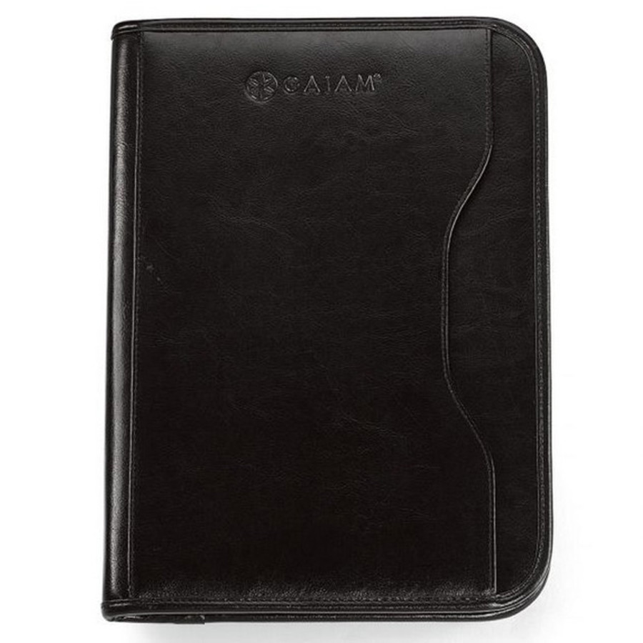 Imprintable Vanguard Leather Calculator Padfolio