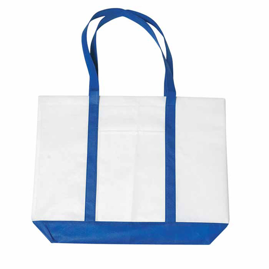 Logo Non-Woven Tote Bag with Trim Colors