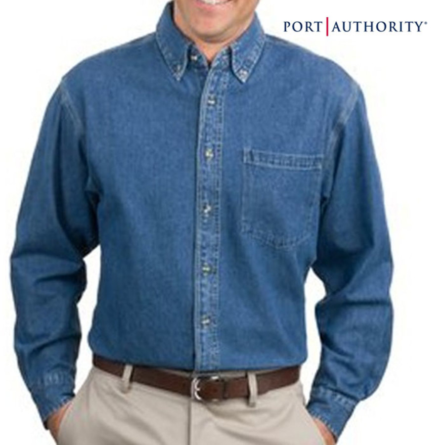 Port Authority Heavyweight Denim Shirt