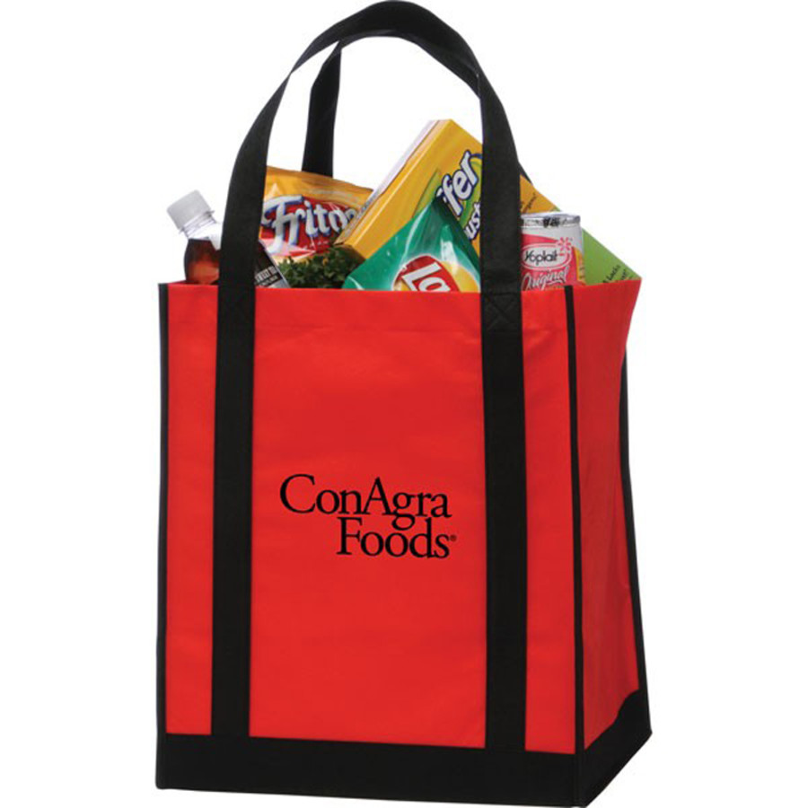 Monogrammed Apollo Grocery Tote